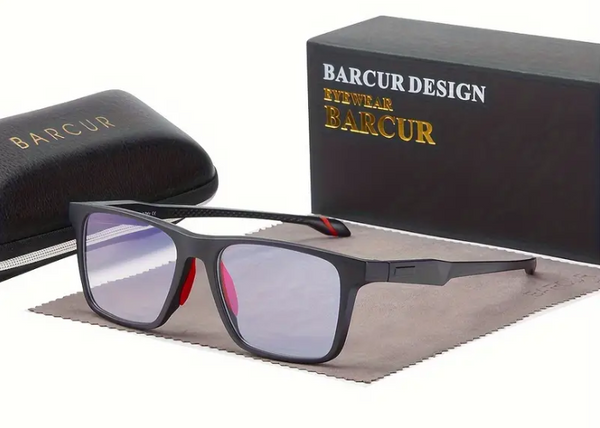 BARCUR Men's Anti-Blue Light Glasses