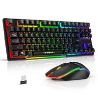 RAUKU R905 Wireless Keyboard and Mouse